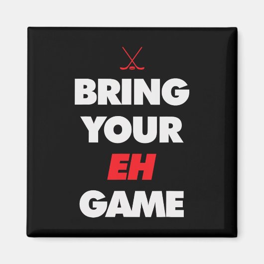 Hockey - Kanada bringt EH Game mit Magnet (Vorne)