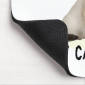 Hockey-Katze Pissed Mousepad (Ecke)
