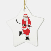 Hockey-Keepake-Ornament Keramikornament (Links)