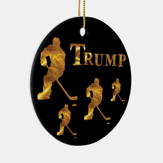 Hockey Keramik Ornament (Rechts)