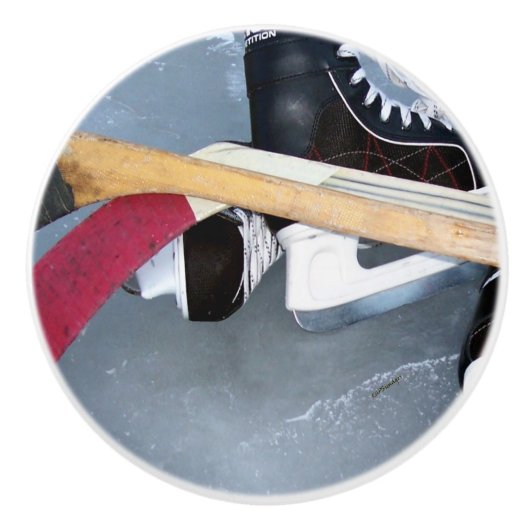 Hockey Keramikknauf (Vorderseite)