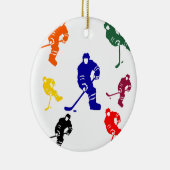 HOCKEY KERAMIKORNAMENT (Rechts)