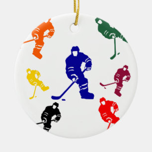 HOCKEY KERAMIKORNAMENT