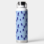 Hockey-Kids-Flasche Trinkflasche (Rückseite)