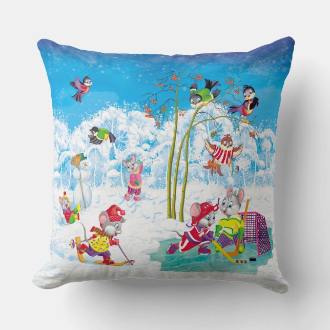 Hockey Kissen (Vorderseite)