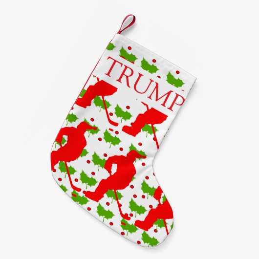 HOCKEY KLEINER WEIHNACHTSSTRUMPF (Vorderansicht (hängend))