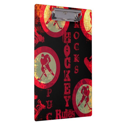 Hockey Klemmbrett (Rechts)