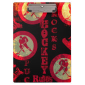 Hockey Klemmbrett (Vorderseite)