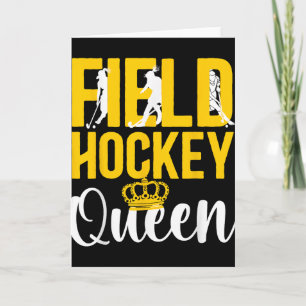 Hockey Königin Field Hockey Queen _1  Karte