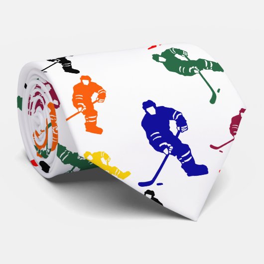HOCKEY KRAWATTE (Gerollt)