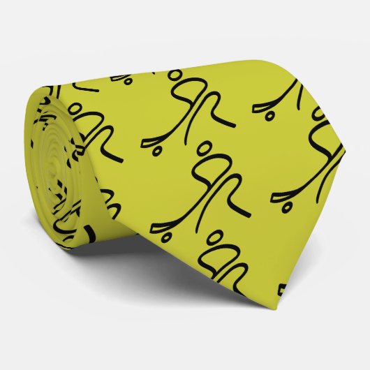 Hockey Krawatte (Gerollt)