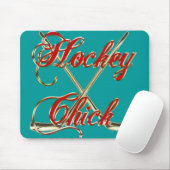 Hockey-Küken Mousepad (Mit Mouse)