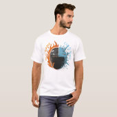Hockey-Kunst T-Shirt (Vorne ganz)