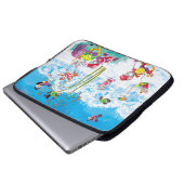 Hockey Laptopschutzhülle (Vorne Knopf)