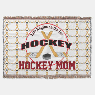 Hockey-Leben-Hockey-Mama Decke