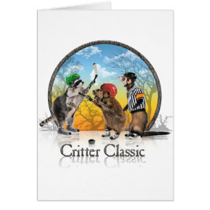 Hockey-Lebewesen-Klassiker-Karte