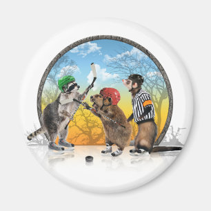Hockey-Lebewesen-Klassiker-Magnet Magnet