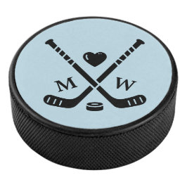 Hockey-Liebe Eishockey Puck