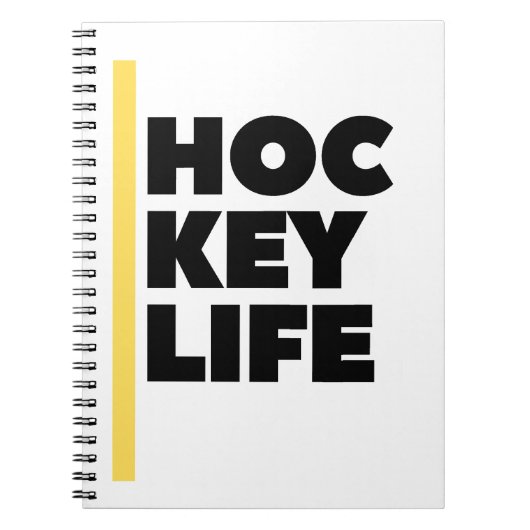 Hockey Life Notizblock (Vorderseite)