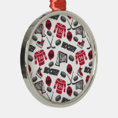 Hockey Lover Christmas Ornament Keepsake (Rechts)