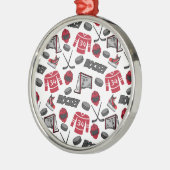 Hockey Lover Christmas Ornament Keepsake (Links)