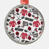 Hockey Lover Christmas Ornament Keepsake (Vorne)