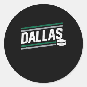 Hockey Lover Cooler Dallas Hockey Power Play Runder Aufkleber