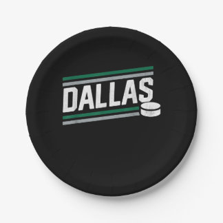 Hockey Lover | Cooles Power-Spiel in Dallas Pappteller