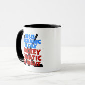 Hockey Lover Diesel Mechanic Tasse (Vorderseite Links)