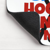 Hockey Lover Software Engineer Mousepad (Ecke)