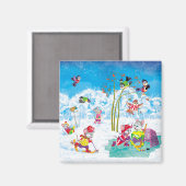 Hockey Magnet (Vorderseite/Rückseite)