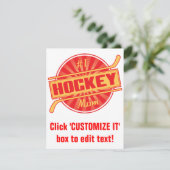 Hockey-Mama #1 (Stehend Vorderseite)