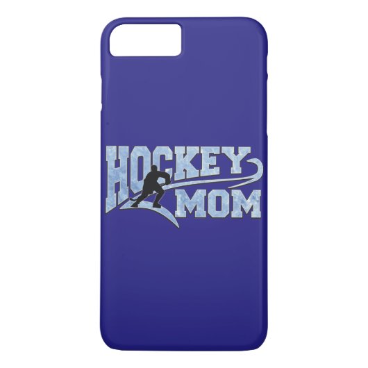 Hockey-Mama Athletic Schwanz Case-Mate iPhone Hülle (Rückseite)