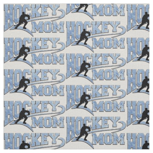 Hockey-Mama-athletischer Schwanz Stoff (Muster)