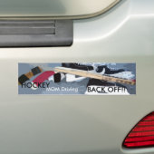 Hockey-Mama Autoaufkleber (Auf Auto)