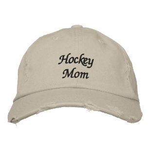 Hockey-Mama Bestickte Kappe