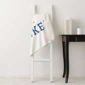 Hockey Mama Blanket Mutter Pucker Custom Number Sherpadecke (Beispiel)