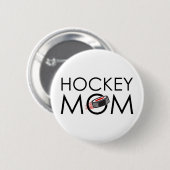 Hockey-Mama Button (Vorne & Hinten)