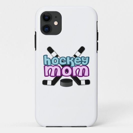 Hockey-Mama Case-Mate iPhone Hülle (Rückseite)