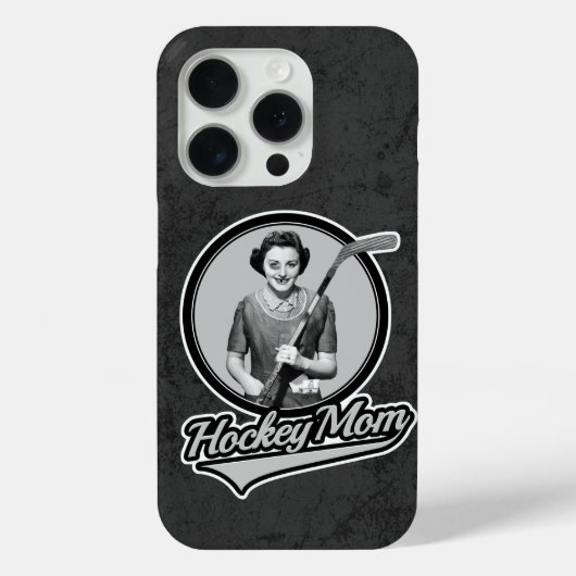Hockey-Mama Case-Mate iPhone Hülle (Rückseite)