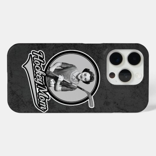 Hockey-Mama Case-Mate iPhone Hülle (Rückseite (Horizontal))
