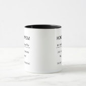 Hockey-Mama - Definition Tasse (Zentrum)