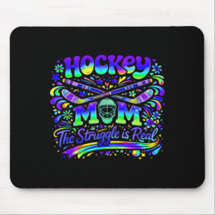 Hockey-Mama Der Kampf Ist Echt Eis-Sportteam Mousepad