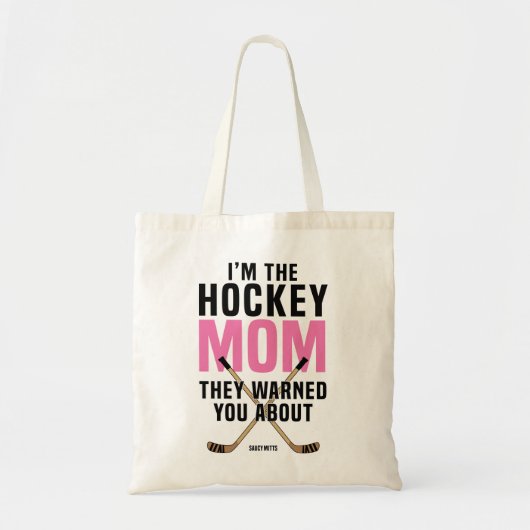 Hockey-Mama, die sie Sie über die Tasche gewarnt h (Vorne)