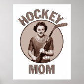 Hockey-Mama - Drucke und Poster (Vorne)