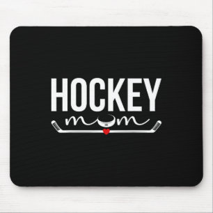 Hockey-Mama eines Hockeyspielers Stolz auf Eishock Mousepad