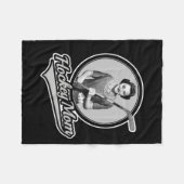 Hockey-Mama Fleecedecke (Vorderseite (Horizontal))