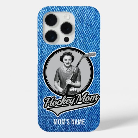 Hockey-Mama iPhone-Gehäuse Case-Mate iPhone Hülle (Rückseite)