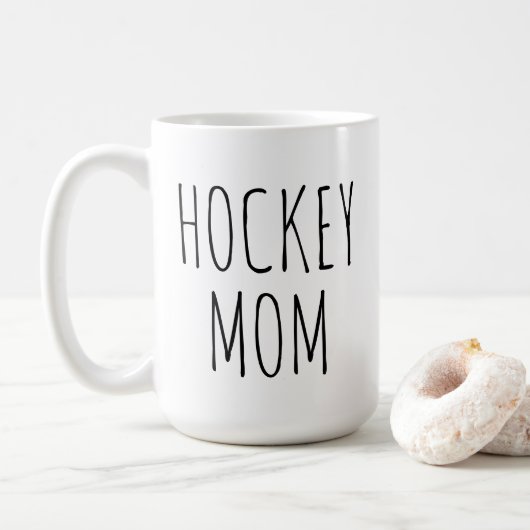 Hockey-Mama Kaffeetasse (Mit Donut)
