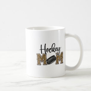 Hockey-Mama Leopardendruck Gepard Eishockey Stolz  Kaffeetasse